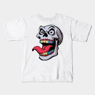 💀 Rainbow Chompers 💀 Kids T-Shirt